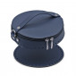 Set Mini Seau en Cuir Écologique Bleu – Design rond | Tessiland