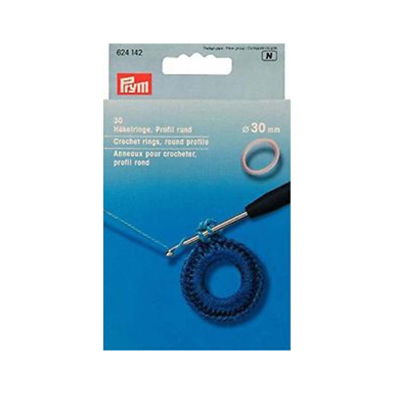 Plastic Rings 30mm 30pcs | Tessiland