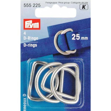 Anneaux Semi-Circulaires Prym Argent | Tessiland