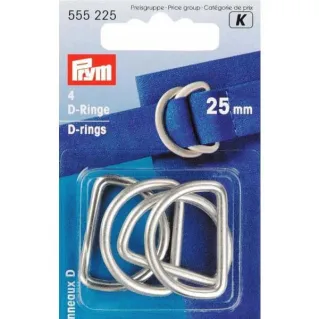 Prym Semi-Circular Rings for Bags Argento