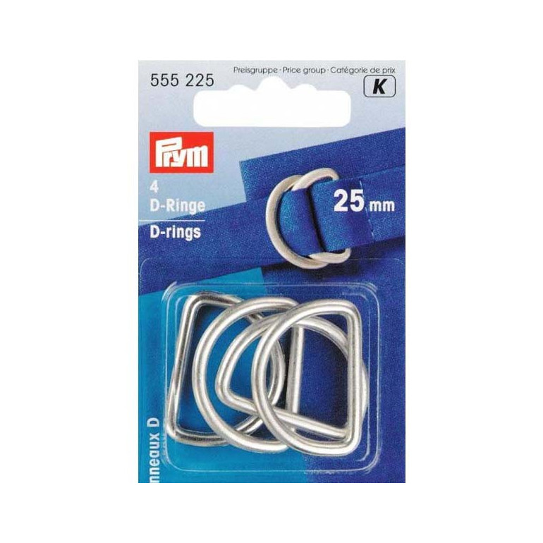 Anelli semicircolari Prym Argento - P-555225