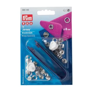 Automatic Snap Buttons Argento