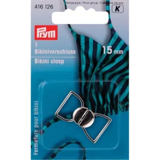 Fermeture de Bikini Prym Argent 15 mm | Tessiland