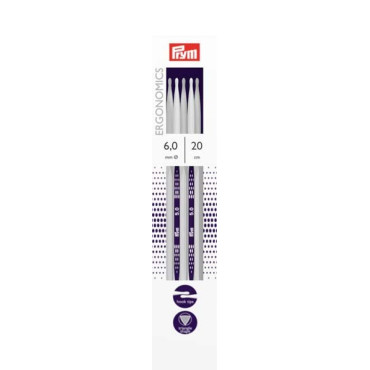 Ferri a Doppia Punta Ergonomici Prym Ergonomics 5 pz 