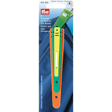 Infilanastri per nastri e elastici prym 610200 conf. da 3 pz