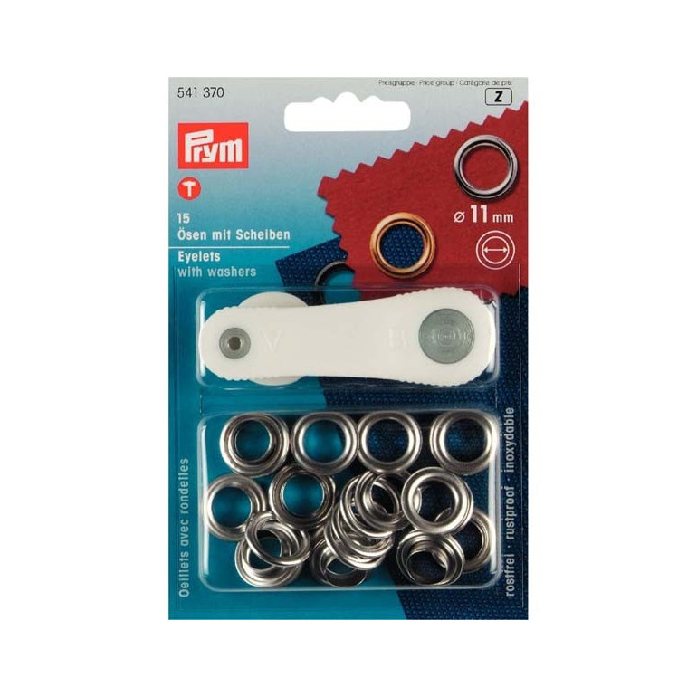 P-541370-Eyelets with washers-11 mm