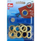 Occhielli con rondelle Vele Oro mm14 - P-541373