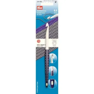 Crochet Ergonomique Prym Antidérapant | Tessiland