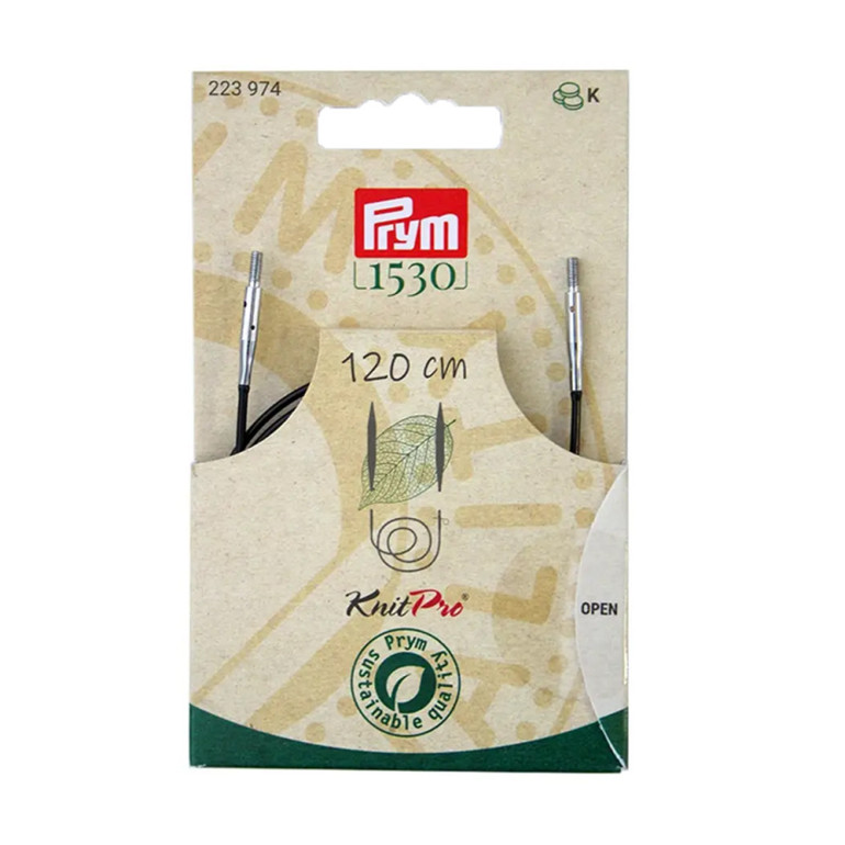 Cavetto per ferri circolari Knit Pro con chiave e tappi