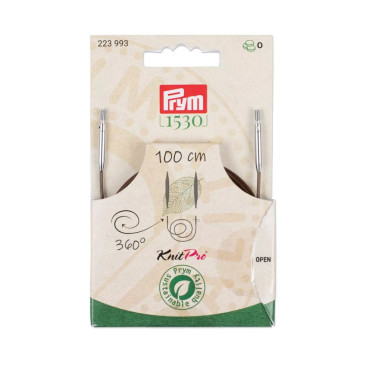 Cavetto girevole 360 gradi Knit Pro per ferri circolari 