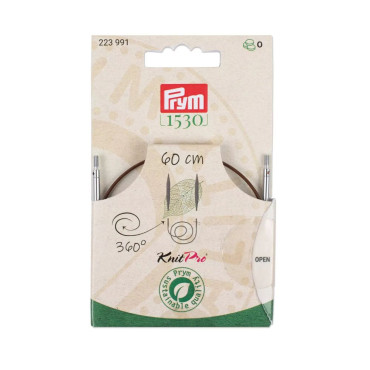 Cavetto girevole 360 gradi Knit Pro per ferri circolari 