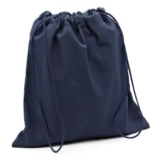 Cotton Ottoman Internal Bag with Drawstring Blue