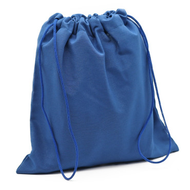 Sacca interna borsa in cotone Ottoman con coulisse Bluette