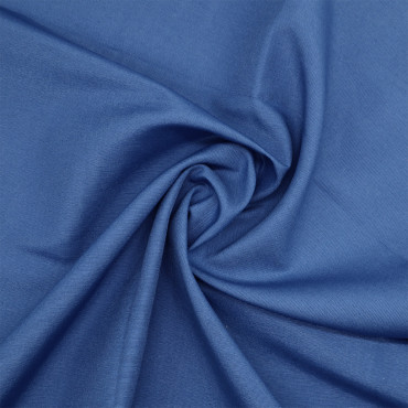 Fodera Ottoman in puro cotone per borse e cuscini Bluette