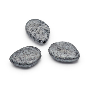 Applicazione Perla Effetto Pietra Irregolare Glenda 3 pz Grigio perlato