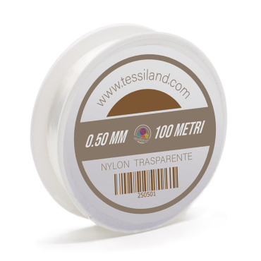 Filo in Nylon per borse e cuciture invisibili Trasparente