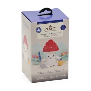 Kit Amigurumi Champignon Jardinier avec détails brodés | Tessiland
