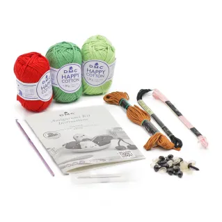 Kit Amigurumi Amis Fruits avec yeux de sécurité | Tessiland
