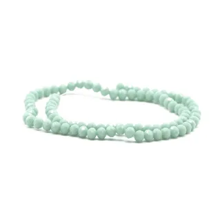 Cristaux en verre à facettes de 6 mm pour bijoux A077 uva
