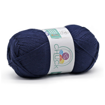 Chuck microfibre acrylique pelote 100g Blu