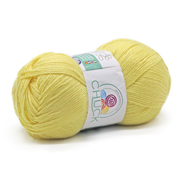 Chuck acrylic microfiber 100g ball Giallino