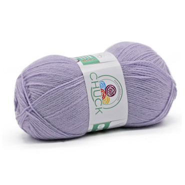 Chuck microfibre acrylique pelote 100g Lavanda