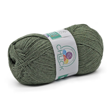 Chuck microfibre acrylique pelote 100g Militare