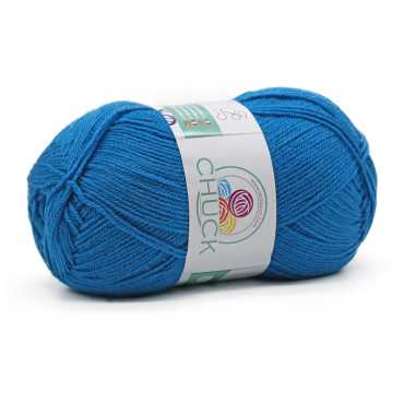 Chuck acrylic microfiber 100g ball Turchese