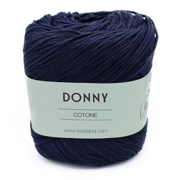 Donny puro algodón n3 ovillo 100g Blu