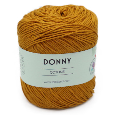 Donny pur coton n3 pelote 100g Senape