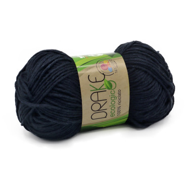 Drake algodón ecológico n3 ovillo 50g Blu