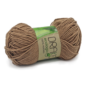 Drake eco recycled cotton n3 yarn ball 50g Camoscio