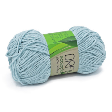 Drake eco recycled cotton n3 yarn ball 50g Cielo
