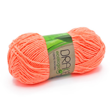 Drake coton écologique n3 pelote 50g Coral fresh