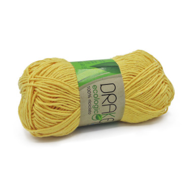 Drake cotone ecologico n3 gomitolo 50g Crema
