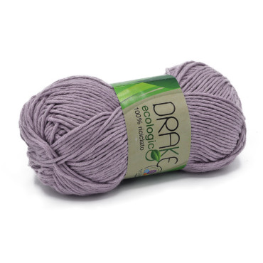 Drake algodón ecológico n3 ovillo 50g Glicine