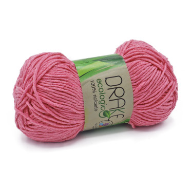 Drake eco recycled cotton n3 yarn ball 50g Orchidea