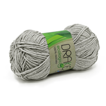 Drake cotone ecologico n3 gomitolo 50g Perla