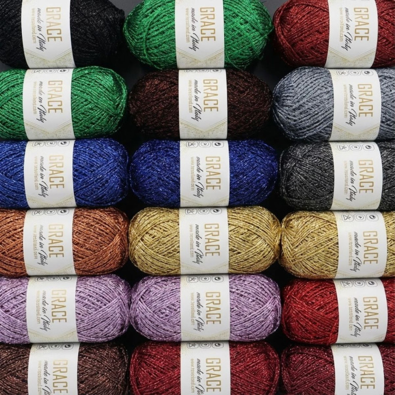 Grace catenella lurex gomitolo 25g