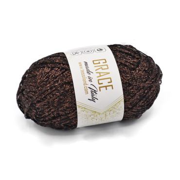 Grace catenella lurex gomitolo 25g Bronzo