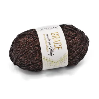 Grace chaînette lurex pelote 25g Bronzo