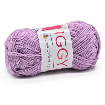 Iggy Pure Mercerized Cotton n3 Ball 50g Ciclamino