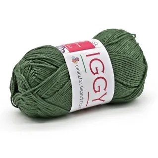 Iggy pure mercerized cotton no 3 50g ball Foresta