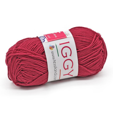 Iggy algodón mercerizado n.3 ovillo 50g Magenta