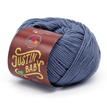 Justin Baby lana merino extrafine gomitolo 50g Avio