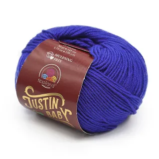 Justin Baby extrafine merino wool ball 50g Bluette