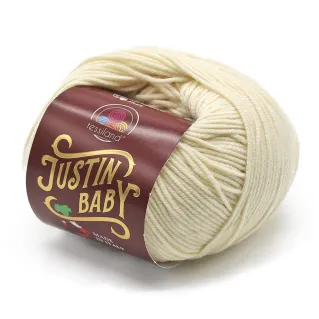 Justin Baby laine mérinos extrafine pelote 50g Crema