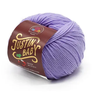 Justin Baby extrafine merino wool ball 50g Lavanda