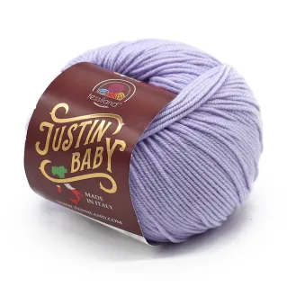 Justin Baby lana merino extrafine ovillo 50g Lilla