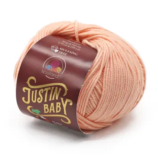 Justin Baby extrafine merino wool ball 50g Salmone